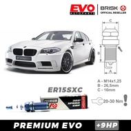 BRISK Premium Evo ER15SXC Spark Plugs for Cars bmw 523i F10