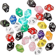 Dice4friends 70785 Dice Set D10 Mix Set (30)