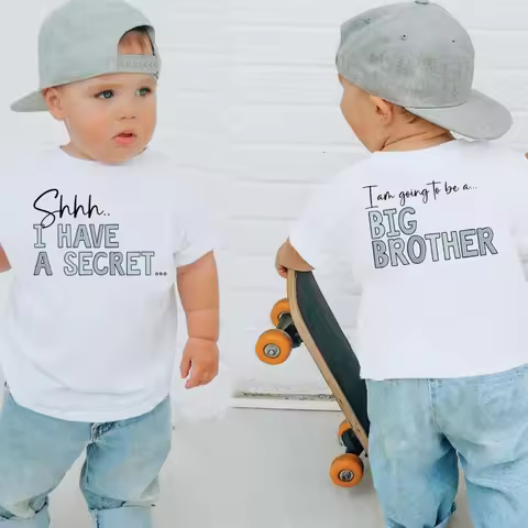 Big Brother T-Shirt I Have A Secret Promoted To Big Brother Pregnancy Announcement Gift Going To Be 