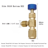 R410a R22 Refrigeration Tool Air conditioning Safety Valve Adapter Fitting Refrigeration Charging Co