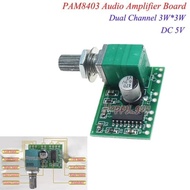 (1) PAM8403 Mini Digital HiFi Audio Amplifier HiFi 5V Stereo 2 Channel