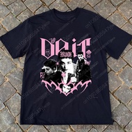 Retro Do It Shirt Dominate World Tour Graphic Printed Short Sleeved Fashionable Streetwear Fan Tee S