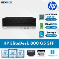 HP PC CPU/ 400hp 600/ 800 G5 SFF/ | RAM 4GB - 16GB | SSD 128GB - 512GB | Guaranteed Warranty |