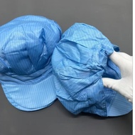 Cleanroom ESD Cap | Anti-Static Stripe Type
