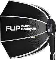 Impulsfoto SMDV Speedbox Flip Beauty Dish 20 | 50 cm Diameter - A Combination of Beauty Dish and Sof