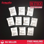 [SG Seller] 10 Pack Silica Gel Desiccant Pack Moisture proof Bag Moisture Absorbent Drying Agent Deh