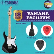 Yamaha Double Cutaway Electric Guitar PAC112VM Beginner Model *Ready Stock* with Bag, Pick & Pick Ho