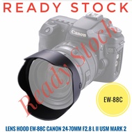 Lens Hood EW88C Lens Canon 24-70mm F2.8 Mark ii Mark 2 EW-88C 24-70