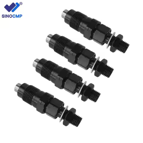 4PCS Diesel Fuel Injector Nozzles 093500-5700 23600-69105 093500-5630 for Toyota 1KZ-T Land Cruiser 