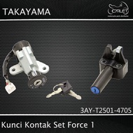 Takayama Ignition Key Set Force 1 / F1 / F 1 Crypton/