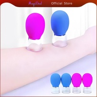 [MagiDeal] 4x Facial Cupping Set, Vacuum Suction Professional Household Silicone Cupping