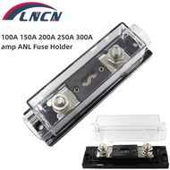 ANL Car Audio Fuse Power Fuse Holder 100A/150A/200A/250A/300A Inline Fuse 0/2/4/8 Gauge AWG Bolt-on 