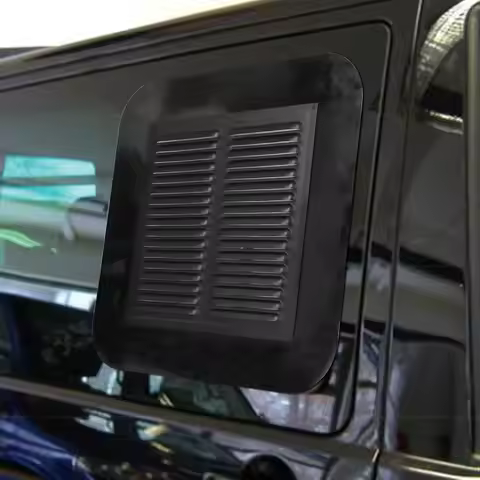Ventilation Grille Airvent with Flyscreen for Sliding Window Anti-theft VW T5 T5.1 T6 T6.1 Driver & 