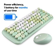 Bepop Wireless Keyboard Mouse Set Cute Candy MOFi 2.4G