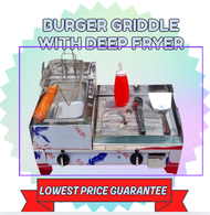2IN1 BURGER GRIDDLE WITH DEEP FRYER