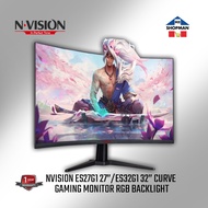 Nvision ES27G1 Pro 27" 180hz / ES32G1 / ES32G2 32" Curved 165Hz 1080p Gaming Monitor