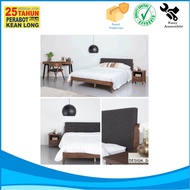 KLSB Tucker Queen Modern Bed / Queen Wood / Queen Bed Frame / Bedroom / Katil Kelamin / Katil Kayu / Katil Bilik Tidur