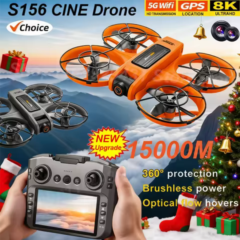 NEW S156 Mini Drone 5G GPS Professional 8K HD Aerial Photography Remote Control Aircraft HD Dual Cam
