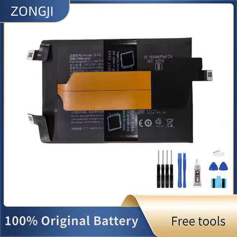 New Battery 4700mAh B-V9 For iQOO 10 Pro, V2218A Mobile Phone Batteries+Tools
