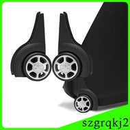 [Szgrqkj2] 2Pcs Luggage Wheel Replacement Silent Luggage Accessories Suitcase Wheels Swivel