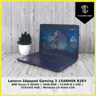 Lenovo Ideapad Gaming 3 15" 15ARH05 82EY AMD Ryzen 5 4600H 3.0Ghz 16GB RAM 512GB M.2 SSD GTX1650 4GB Graphic Laptop Refu
