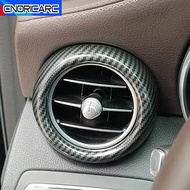 New Product Car Accessories Front Dashboard Side Air Condition Outlet Vent Cover Trim Carbon Fiber Pattern For Mercedes Benz GLC 2020-2022