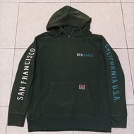 Hoodie Ben Davis Green