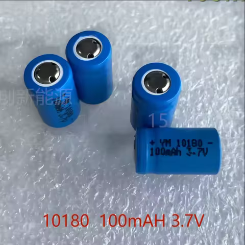 2-10pcs/lot 10180 100mA 3.7V Fenix UC02 UC02SS Flashlight mini Flashlight Lithium Battery