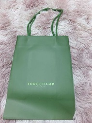 LONGCHAMP手提袋 禮品袋 禮盒袋 原廠 紙袋 包裝袋 送禮袋