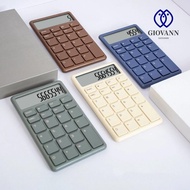 GIOVANNI Mini Calculator, Digital Display Battery-powered Student Calculator, Desktop Calculator Acc