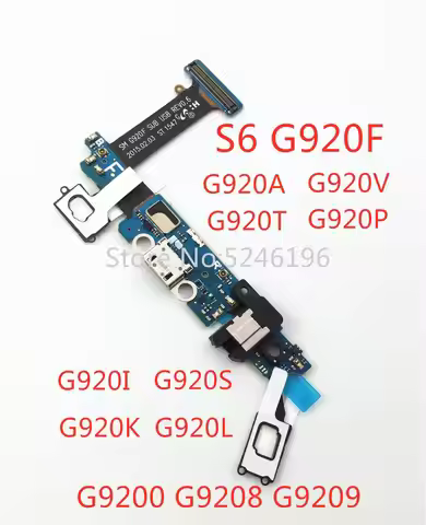 1pcs USB Port Dock Connector Flex Cable For Samsung Galaxy S6 G920F G920A G920V G920T G920P G920I G9