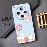 1533 Latest OPPO FIND X8 Softcase 2024 - Flexible rubber material - RABBIT Motif - Latest OPPO FIND 