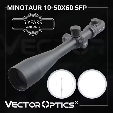 Vector Optics Minotaur 10-50x60 Hunting Riflescope Tactical Rifle Scope For .308win Long Range & Air