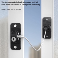 Multi-Function Children Safety Lock No Drill Freezer Cupboard Lock For Wardrobe