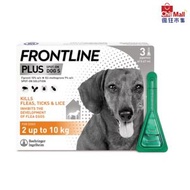 FRONTLINE - FRONTLINE Plus for Dogs 狗用殺蝨滴 (小型犬專用) (FPS) (新舊包裝隨機出貨)