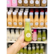 (50ใบ)ขวดพลาสติกใส กลมตัด 200ml 200cc ทรงขวด พร้อมฝา