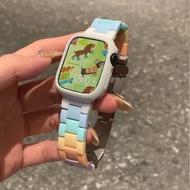 Accessories Suitable for watch9/8 Strap New Style Resin iwatch7/6 Watch Strap Creative Watch Strap N