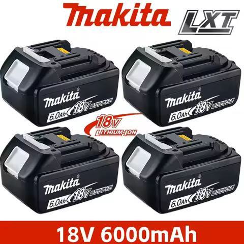 100% original Makita 18V 6.0AH 9.0AH rechargeable battery, Makita BL1840 BL1830B BL1830B power tool 