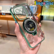 Jingsanc cho iqoo Z10 TURBO/iqoo Z10 Turbo Pro Vỏ điện thoại trong suốt chống sốc trường hợp Ốp điện