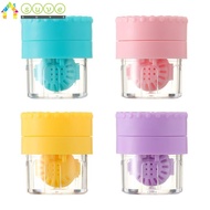 SUVE Glasses Lenses Box Manually Travel Plastic Glasses Lenses Container