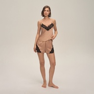 Pajama Set for Women - Summer Camisole & Shorts, Home Leisure Sleepwear DT3932