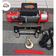 Winch offroad tali derek mobil jimny taft vitara 6,5 TON 13000lbs trackmakers Turtle runva