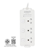 แอนิเทค ปลั๊กไฟ 3 Way 3 Switch 3M. (H2033)
