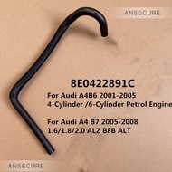 1.6 1.8 2.0 Steering Power Oil Reservoir Cooling Return Hose Line Pipe For Audi A4 B6 B7 Seat Exeo 8