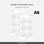 A6 - Planner 2026, Habit Tracker 2026 by INK_ON_PAPER