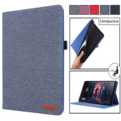 For Samsung Tab A7 A8 A9+ A11+ Plus 11 inch SM-X230 X210 X130 T220 S5e S6 Lite 10.4 Flip PU Leather 