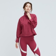 不可退換 /涼感防曬透氣抽繩外套(女)-覆盆子