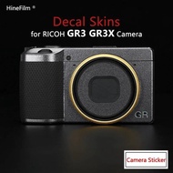 GR3 GRIII GR3X Camera Decal Skins Anti-scratch Coat Wrap Cover For Ricoh GR III Digital Compact Came