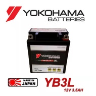 YB3L YB3 BATTERY YOKOHAMA RXZ Y110SS Y100 KRISS110 DINAMIK120 SRL110 Y125Z RXZ135 RXZ CATALYZER  TZM150 GSX110 SMASH-K