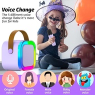 Children Karaoke Microphone Toys-High-End Bluetooth Audio Small Family KTV Karaoke Microphone Professional Children K Song